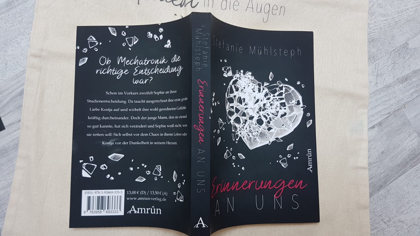 Buchbox „Erinnerungen an uns“