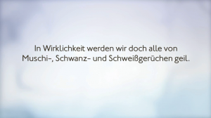 Kein Blatt vor den Mund: Feuchtgebiete.